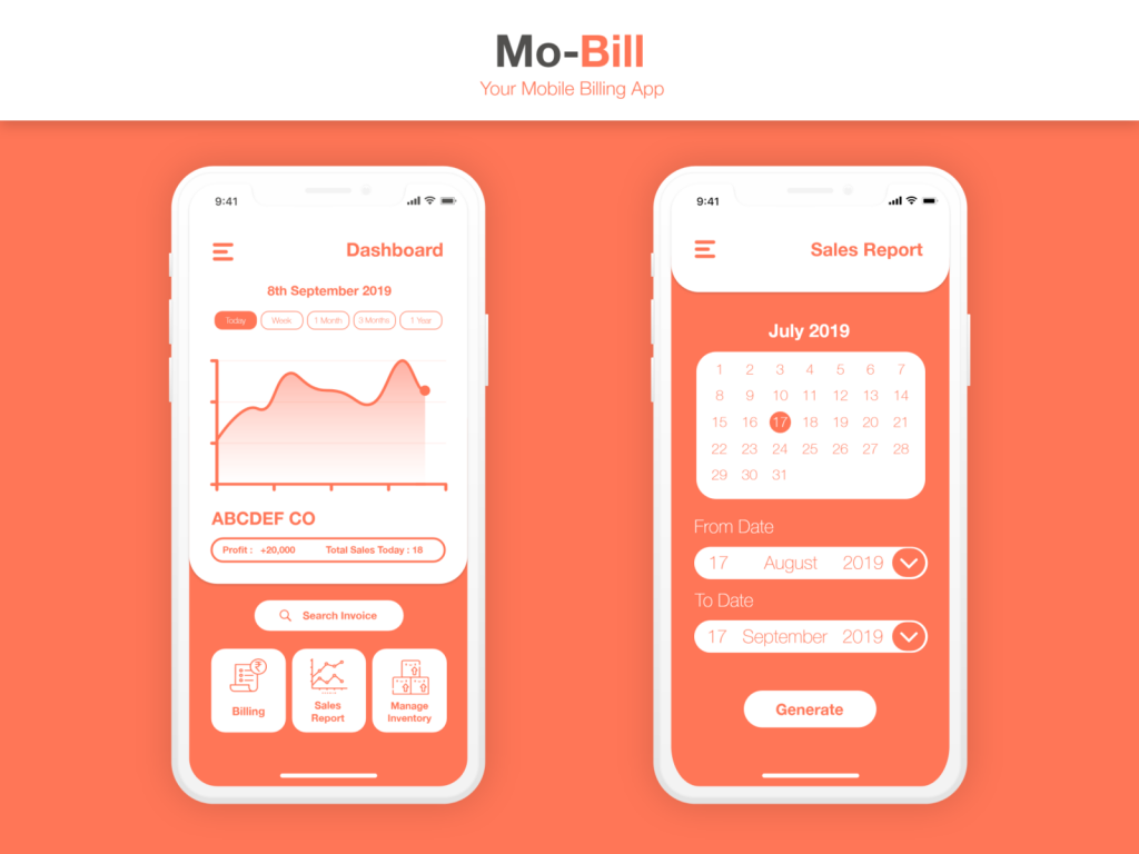 Mobile Billing Apps